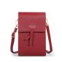 Korean Version Ladies Mobile Phone Bag Wallet New Touch Screen Coin Purse with Single Strap Fashionable Long Hand Satchel
