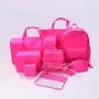 Keymay RTS DIY Personalized Varsity Letter School Nylon Lunchbox Thermal Lunch Bag Cooler Bag Kids Insulated Lunch Box