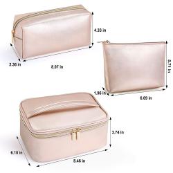Makeup Case Organizer Pouch Up Bags Make Box  Pvc Toiletry Custom Storage Clear Cosmetics With Zipper For Travel