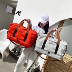 Gelory High Quality Female Large Capacity Sports Fitness Business Travelling Bag Dry And Wet Separation Luggage Bags For Men