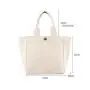 Wholesale Factory Custom Logo New Multi-Specification Women's Canvas Tote Bag Cotton Portable Bag with Shoulder Bag