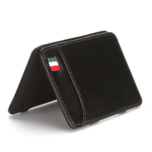 HF004 CUIKCA Unisex Magic Wallet PU Leather Wallet ID Credit Card Cases Gift Business Customized Logo Magic Wallet