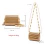 Lovevook 2022 Summer Beach Bamboo Basket Bag for Ladies Travel Messenger Bags High Quality Women's Shoulder Handbags