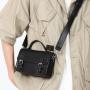 ZR499 Men Bag New Leather Briefcase Handbag Postman Single Shoulder Crossbody Bag PU Business Youth Vertical Boy Shoulder Bag