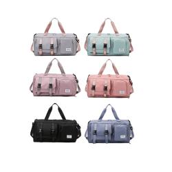 Hot Sale Durable Oxford Cloth Multi-Functional Sports Bag Outdoor Fitness Gym Bag With Shoe Compartment