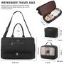 LOVEVOOK Custom 3pcs/set Waterproof Travel Duffle Bag with Toiletry Pouch High Quality Overnight Bag Weekender Travel bag unisex