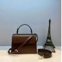 Elegant Crossbody Genuine Leather Hand Bags Luxury Fashion Handbag Ladies Top Handle Totes Lock Shoulder Bags