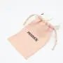 Promotion Gauze Cotton Gift Packaging Makeup Cosmetic Bag Natural Gauze Drawstring Cotton Cosmetic Pouch