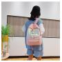 ZR325 2023 New Fashion Korean Canvas Original Sufeng Student Cartoon Cute Little Bear Backpack Schoolbag