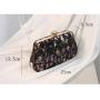 2022 New Arrivals Fashion Evening Bag Grace Embroidered Sequin Leopard Print  Banquet Clutch Luxury Handbags Purse For Women