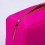 Stock Christmas Gift Hot Pink Jumbo Monogrammed Nylon Waterproof Patches Toiletry Bag Embroidered Makeup Large Toiletry Bag
