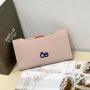 High quality Women Leather Wallet Custom Logo Ladies Clutch Wallets Women Zipper Wallet