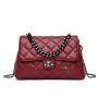 2024 Bags for Women Fashion New Luxury Design Chain Strap Handbag Single Crossbody Shoulder Bag Women'sPu Leather Messenger Bag
