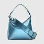 Hot Sale Luxury Womens Shoulder Bags Stylish Metallic Material Ladies Hobo Bags Stylish Customized Logo Handbags For Women