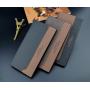 2021 high quality wholesale fashion black color leather wallets for men