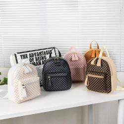 New Product Small backpack new 2024 womens mini backpack wholesale price shoulder bag student schoolbag