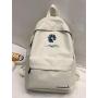 Student schoolbag Korean style small daisy shoulder bag versatile large-capacity Korean travel backpacks