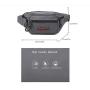 Gelory New Trendy Multi Function Waterproof Waist Bag Shoulder Pack Cross-body Chest Bag With Fashion 6 Zipper Pockets