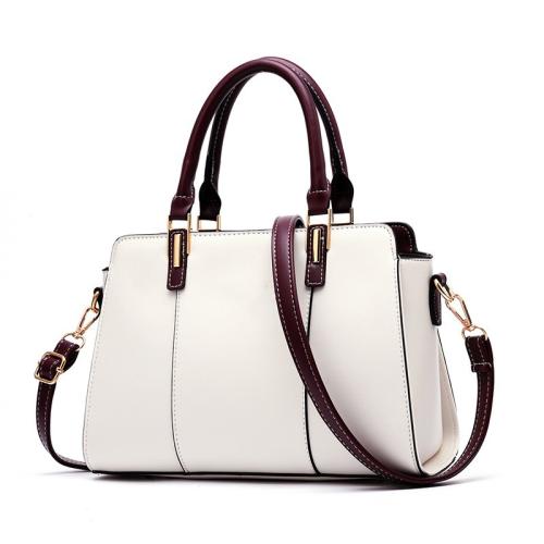 2021 Korean Style Women Handbags China Wholesale PU Lady Bags Girl Pure Color Zipper Square Handbag