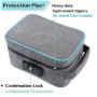 stash box for hot sale smell smelly odor proof carbon fiber linine luggage bag case