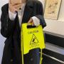 ZR749 Women's Bags Fashion PU Funny Girl Retro Small Square Bag Simple Zipper Shoulder Crossbody Phone Bag Female Party Shopping