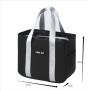 Gelory Lunch Box Tote Bag Thermal Insulation Large-capacity Aluminum Foil Thickened Lunch Bag Office Worker With Meal Bag