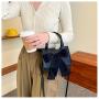 ZR279 Spring 2023 New Fresh Sweet Beauty One Shoulder Crossbody Small Bag Bowknot Portable Fashion Small Square Bag