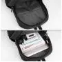 ZWY057 New Simple Shoulder Bag Men Nylon Outdoor Waterproof Lightweight Travel Backpack Student Work Business Laptop Backpack