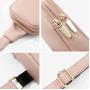 2024 Customized Logo Vegan Leather Chest Bag For Women Sling Messenger Purse