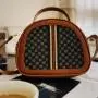 2024 Hot Selling Women's Handbag Wholesale Pu Leather Print Solid Color Shoulder Bags for Women Zipper Closure Ladies Purses