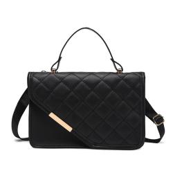 2024 Ladies Embroidered Handbag with Single Strap Fashionable Small Square Phone Bag for Women Makeup Portable Chain Decoration