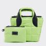 2023 Women New Style Designer Mini Puffy Nylon Quilted Puffer Shopper Shoulder Tote Printed Quilt Hand Bag