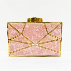 custom PVC Clutch Bag Evening Bag for Women Wedding Party Purse Ladies Handbag Cross-body Bag