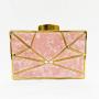 custom PVC Clutch Bag Evening Bag for Women Wedding Party Purse Ladies Handbag Cross-body Bag