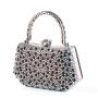Gold elegant evening dress bag party bags women wedding metal clutch handbag evening bags 2024