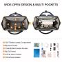 Lovevook 2022 15.6 17 inch Large Nylon Travel Backpack Men Waterproof Cute School Computer bags Laptop Backpacks Women