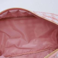 Winter Trend Soft Makeup Cosmetics Pouch Quilted Travel Toiletry Bag Checkered Cosmetic Bag Women Puffy Cosmetic Bag