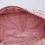 Winter Trend Soft Makeup Cosmetics Pouch Quilted Travel Toiletry Bag Checkered Cosmetic Bag Women Puffy Cosmetic Bag