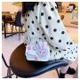 KBW384 New Children Pearl Bag Cartoon Doll Accessories Bag Girls Shoulder Crossbody Bag Fashion Princess Decorative Coin Purse