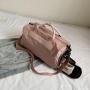 2024 Customizable Nylon Yoga Fitness Duffel Bag With Shoe Compartment Waterproof For Women