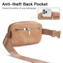Pink Sling Bag for Women Vegan Leather Fanny Pack Crossbody Bags Chest Bag for Women Black Waist Packs