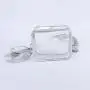 Factory price wholesale  custom logo OEM/ODM crossbody pvc transparent bag for girls and womens