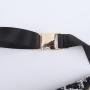 New Low MOQ 24 Hours Delivery Designer Checked Tweed Running Belt Waist Bag Custom Women Waist Bag Fanny Pack Crossbody