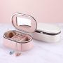 NHC0066 Jewelry Storage Box Travel Portable Jewelry Box Small Ring Packaging Jewelry Box