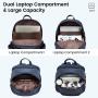 LOVEVOOK wholesale 2023 geometric backpacks school bags fashion quilted business bags large 15.6 17in travel laptop backpacks