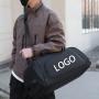 Manufacturer OEM Training Gym Backpack for Sports Custom Logo Luggage Travel Bags Waterproof Black Duffel Bag for Men