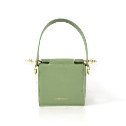 China Supplier New Trendy Creative Design Unique Shaped Vegan Leather Handbags for Women Customized Lady Bag