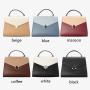 OEM&ODM SUSEN CHRISBELLA 2022 Fashion PU Leather Handbag Women customizable handbags for women luxury custom logo