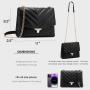 LOVEVOOK 2022 new arrival geometric bags pu leather ladies messenger purses fashion crossbody bags custom women shoulder bags