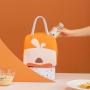 Portable Waterproof Cartoon Thermal Lunch Tote Bag Insulated Lunch Box For Adult Boys Girls School Picnic Travel